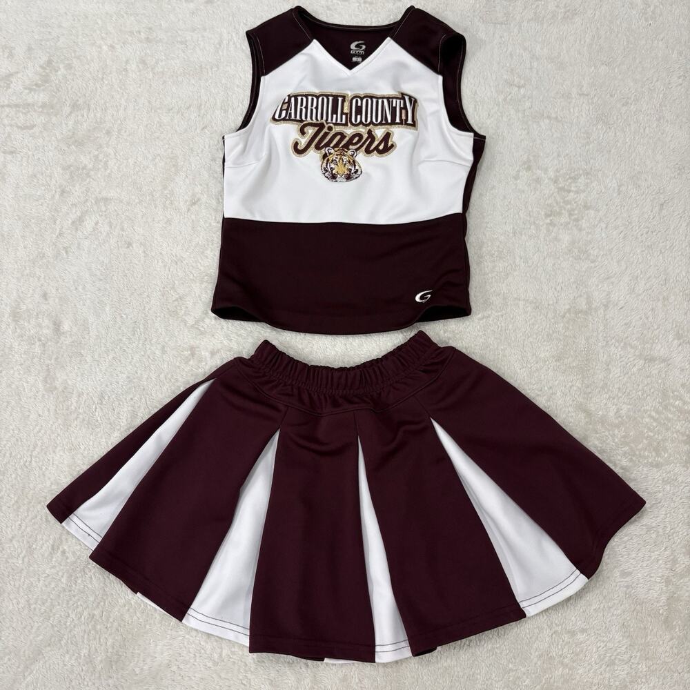 Augusta Cheerleader Uniform Womens S Carroll County Tigers Halloween Costume